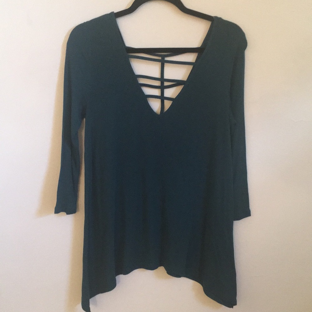 Mudd shark bite top - green